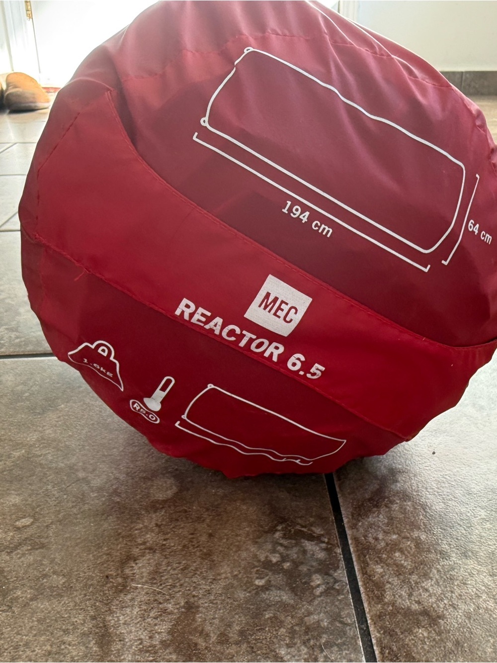 MEC Reactor 6.5 Red Sleeping Matt